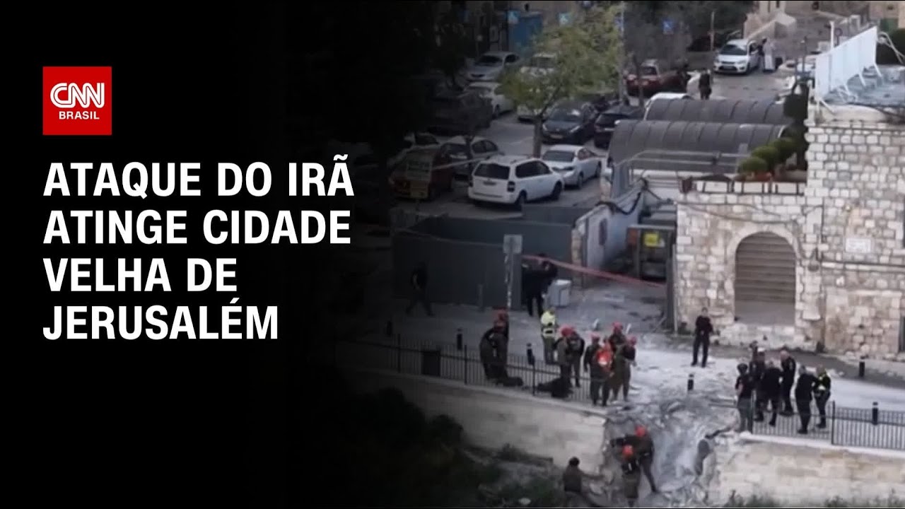 Guerra no Oriente Médio: Ataque do Irã atinge Cidade Velha de Jerusalém | CNN 360º