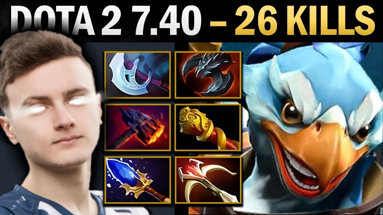 Kez Pro Carry with 26 Kills and Satanic - Gameplay Dota 2
