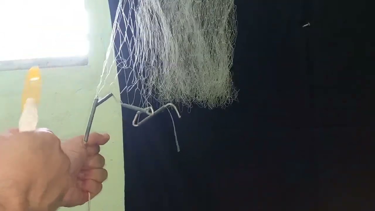 Como Entranhar Tarrafa Malha 7