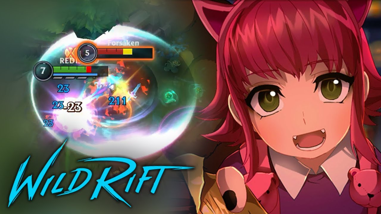OUTSIDER ANNIE COUNTER KATARINA MAIN?!! - WILD RIFT