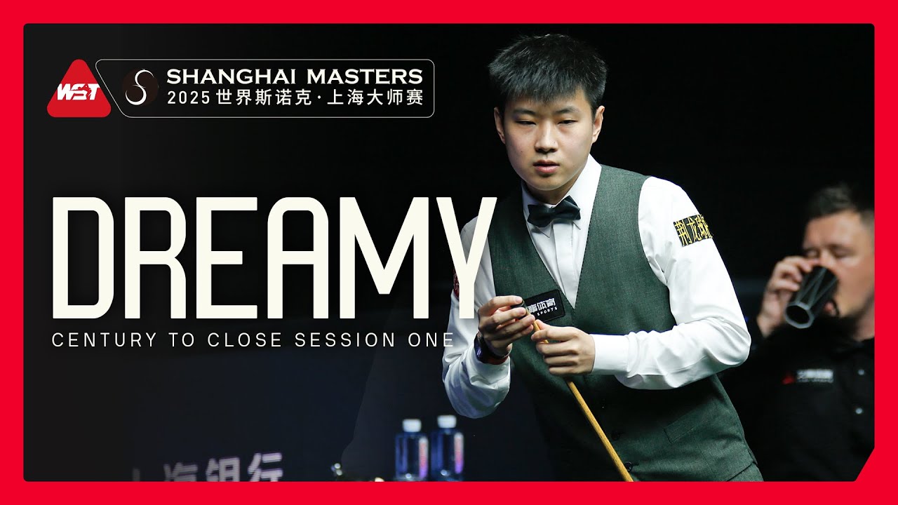 Zhao Xintong Makes DREAMY Century To Lead Semi-Final! ✨ | Shanghai Masters 2025