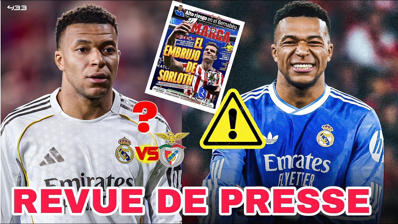 📰: LE REAL sans Kylian Mbappé mais avec Vinicius veut validé les Huitièmes : Inter Milan tombe d