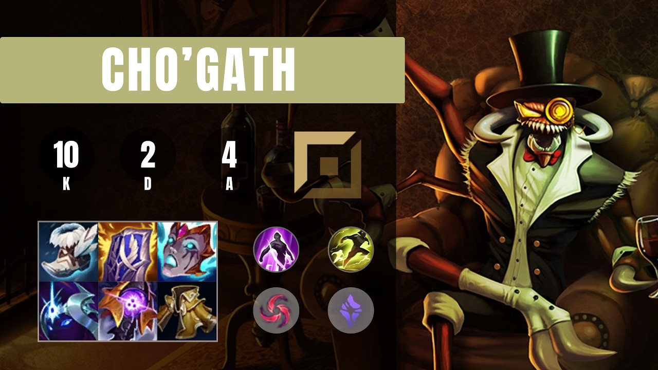 Cho'Gath Top vs Gnar - EUW Challenger Patch 26.05