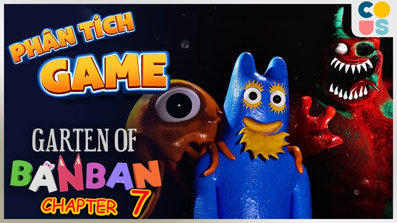 Garten of Banban 8 - Con game quỷ đá đã thực sự đập đá!