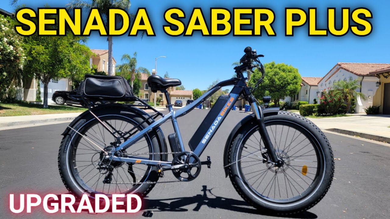 Upgraded !! Senada Saber Plus 1000W Electric Bike Review