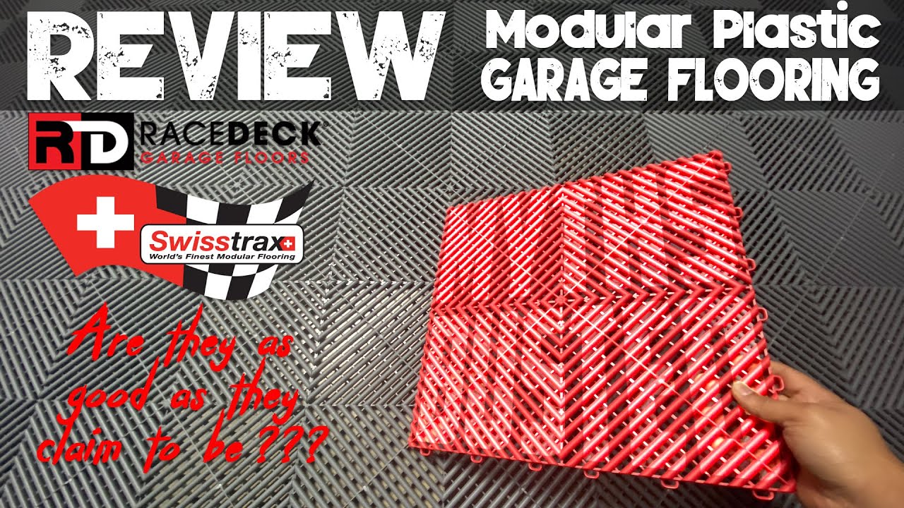 REVIEW: Modular plastic GARAGE TILES (swisstrax & Racedeck)