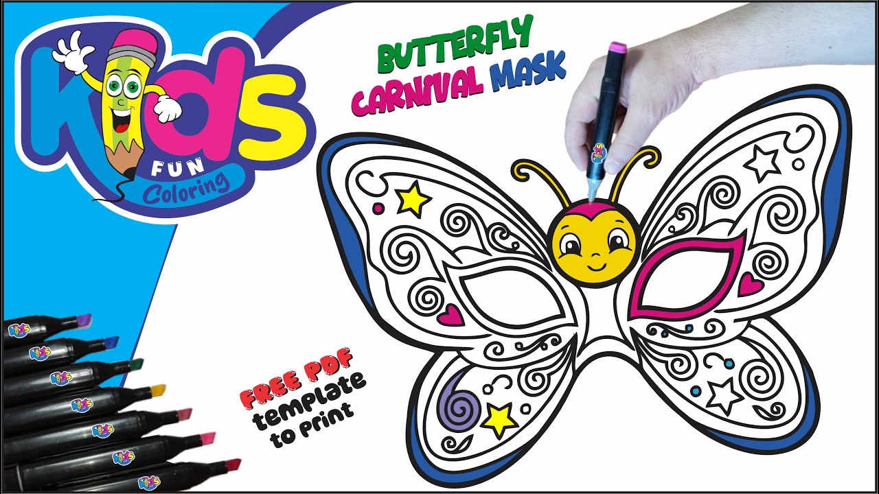 Butterfly Carnival Mask 🎊🥰🦋 - #061