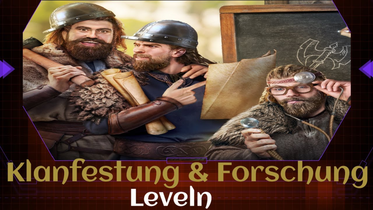 Klanfestung + Forschungen leveln  [RealTitanGames] [Vikings: War of Clans]