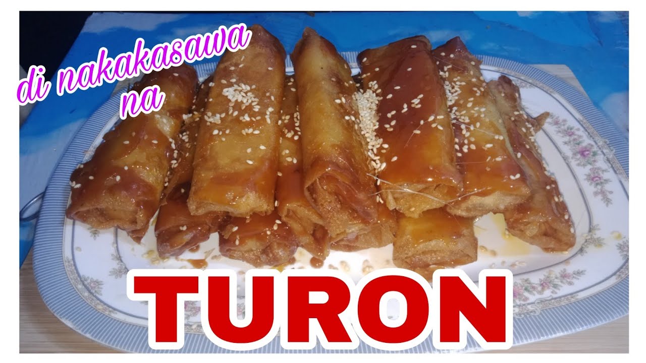 CRUNCHY TURON PANG MERYENDA | Magugustuhan ng mga bata | NO OVEN BAKE ATBP