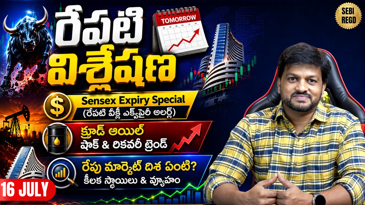 Daily Market Analysis: Bank Nifty Prediction | Nifty 50 Post & Pre-Market Analysis #telugutraders