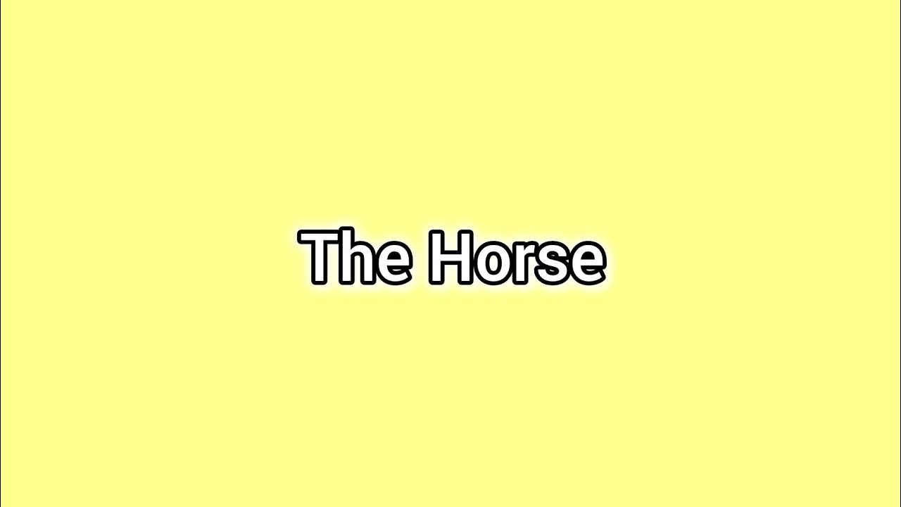 Short Essay On The Horse | Short Paragraph On The Horse | The Horse |