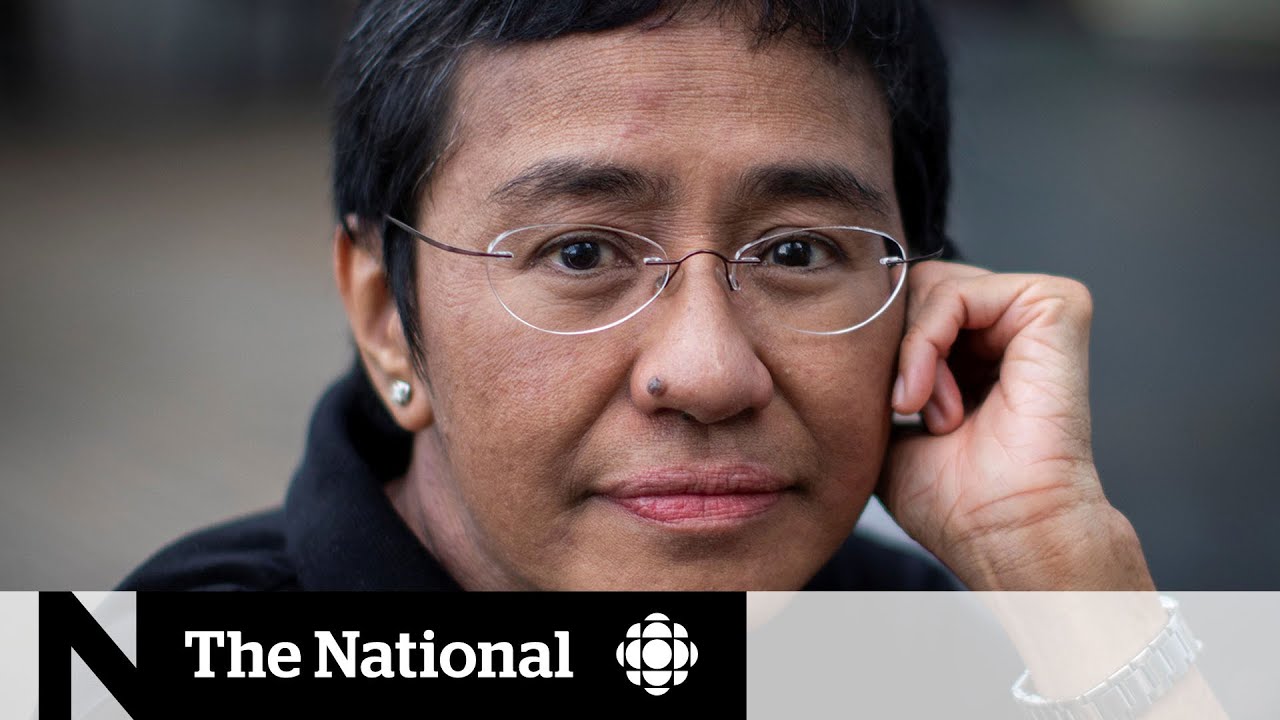 Filipina journalist Maria Ressa on receiving the Nobel Peace Prize