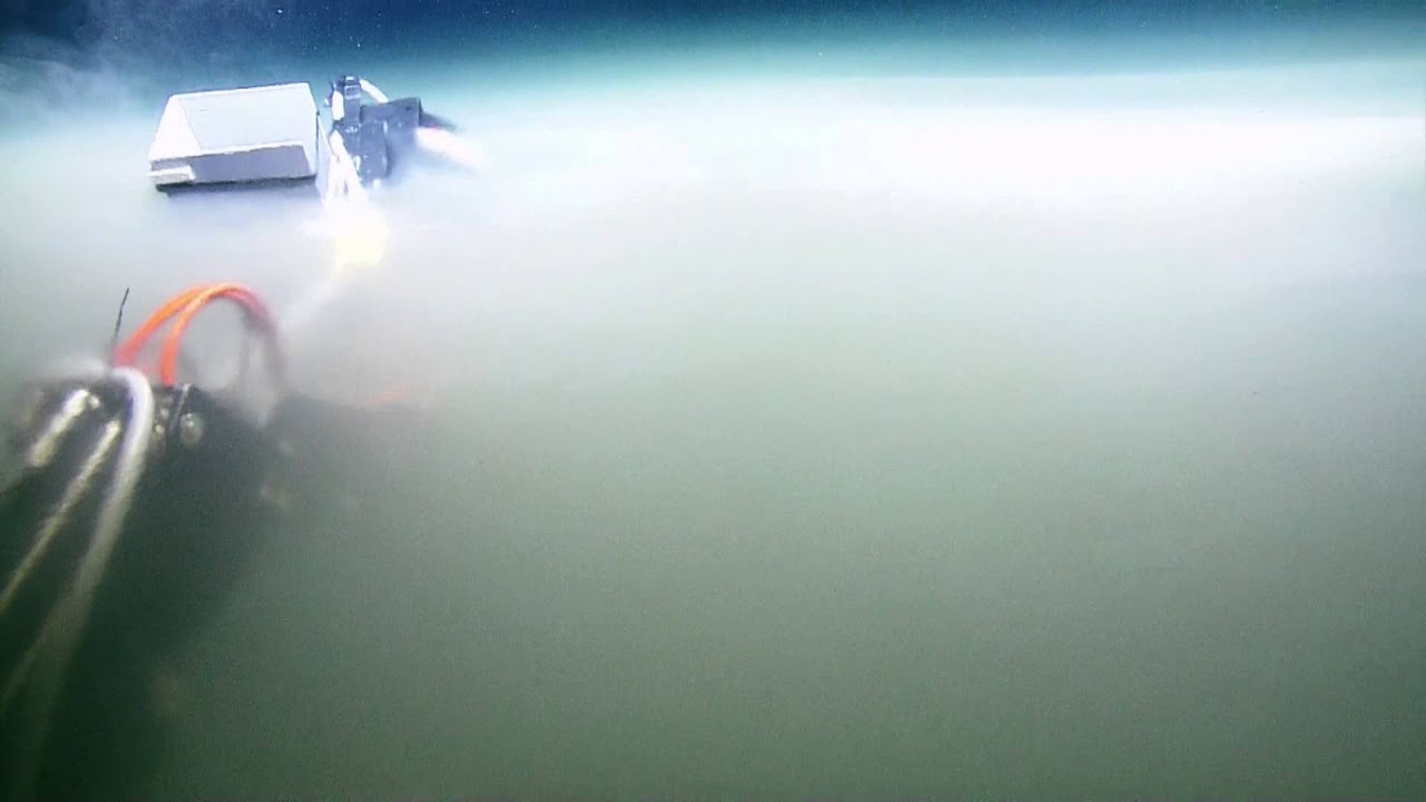ROV Hercules Explores Below the Surface of Brine Pool | Nautilus Live