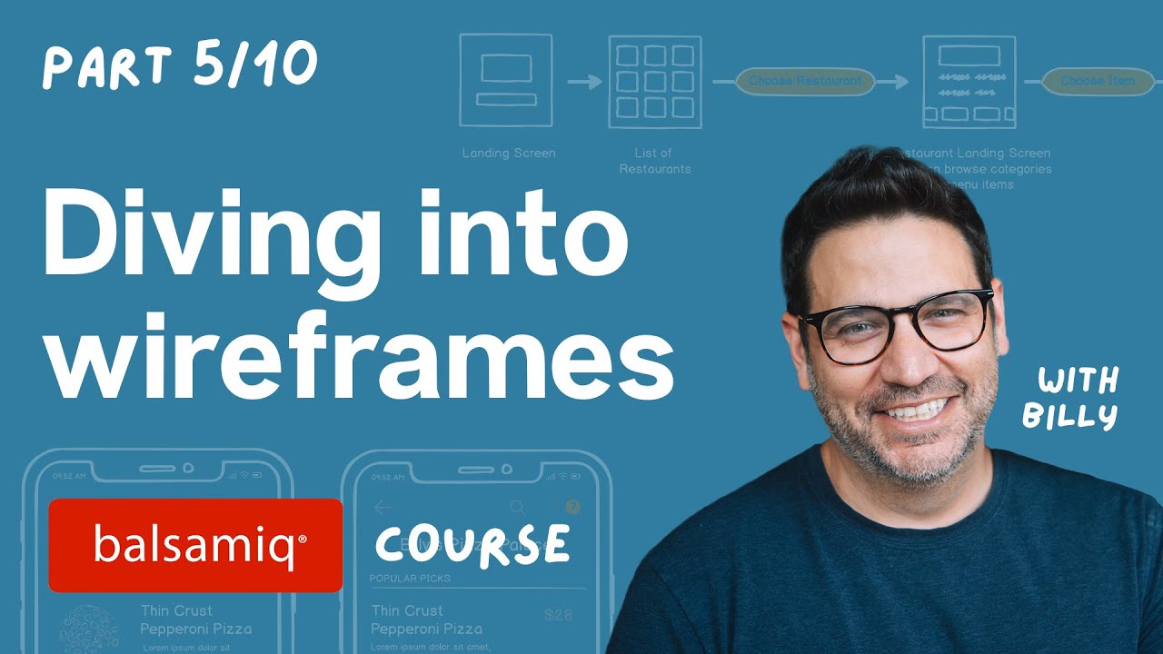 5. Diving into wireframes in Balsamiq