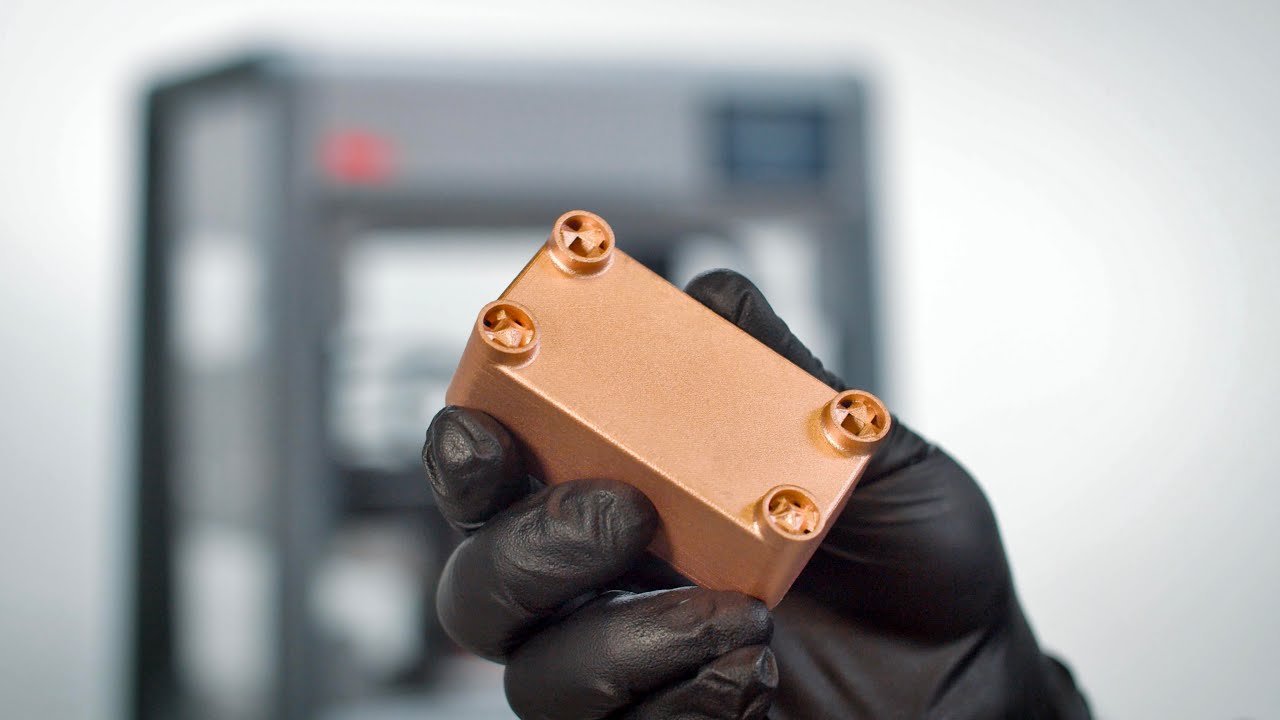 Heat Exchanger Design with Easy, Powderless, Metal 3D Printing