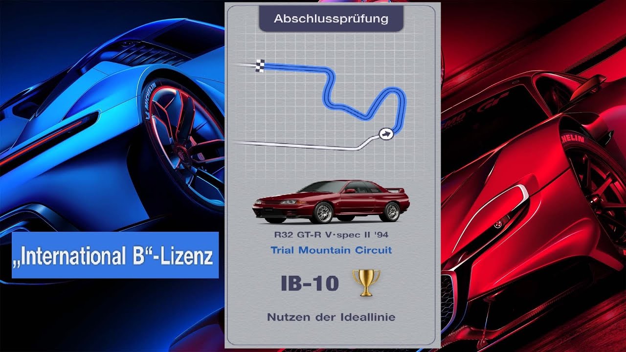 International B Lizenz ( IB -10 ) Nutzen der Ideallinie   - Gold Zeit - Gran Turismo&trade; 7 PS5 - 4K
