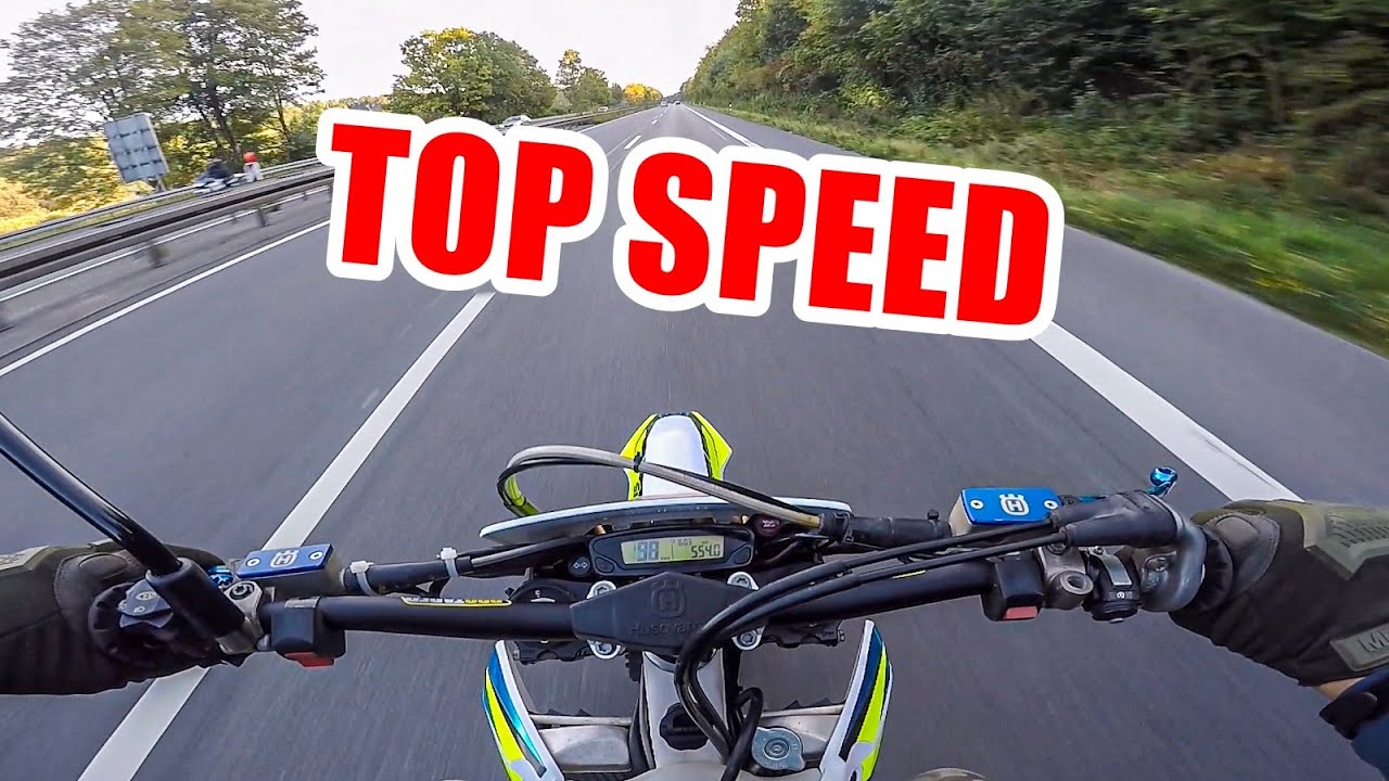 Husqvarna TE 300i Supermoto TOP SPEED / Mein Fazit zum Supermoto Umbau!