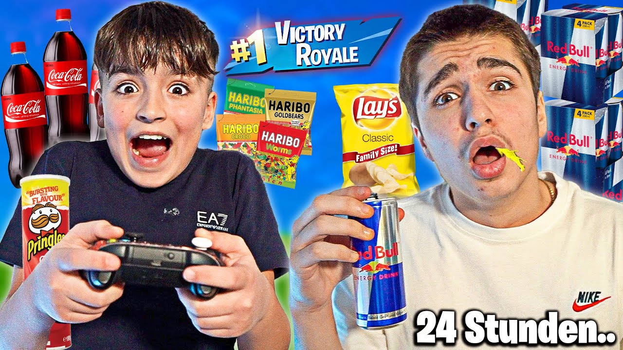 WER zuletzt FORTNITE SPIELEN aufh&ouml;rt GEWINNT - 24h Challenge