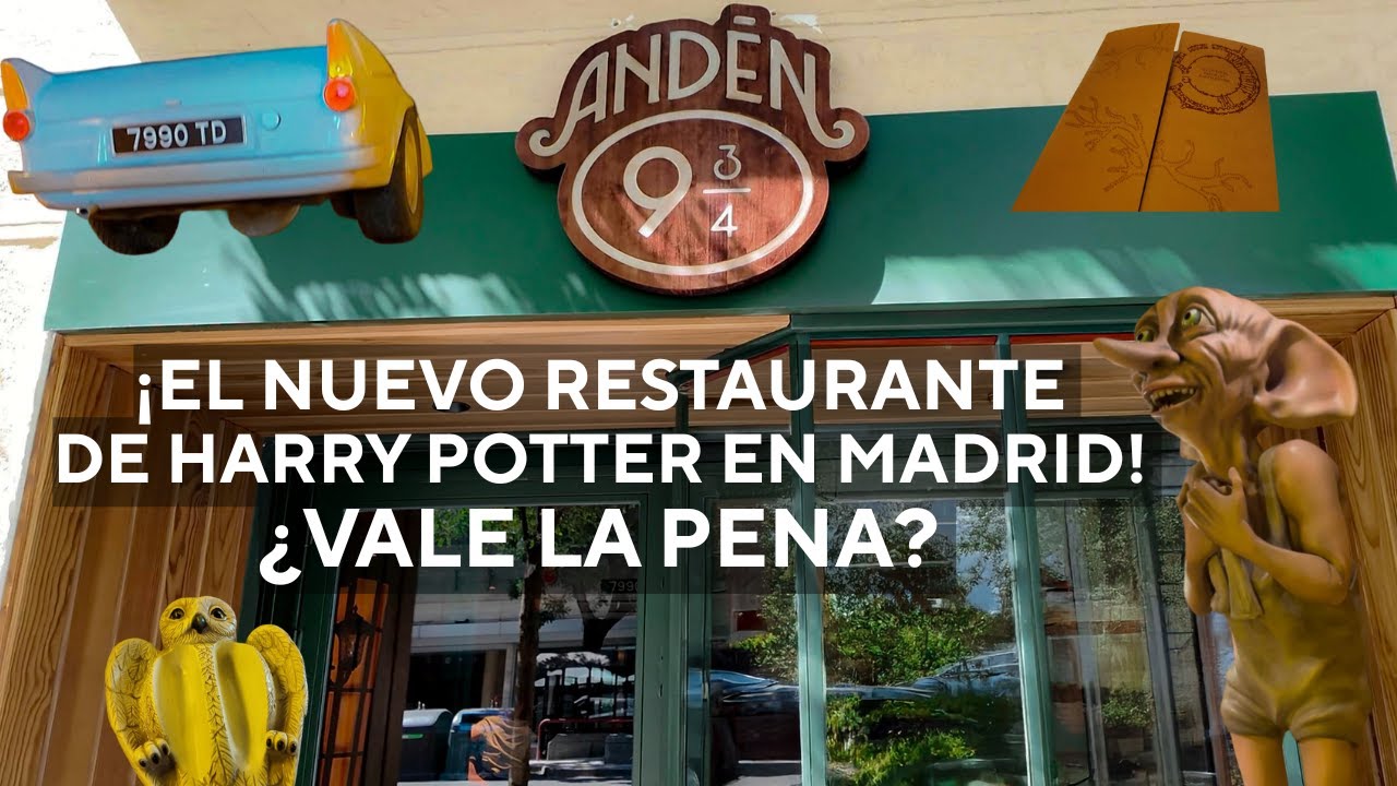 ¡Probamos el NUEVO restaurante de Harry Potter en Madrid! ¿VALE LA PENA?