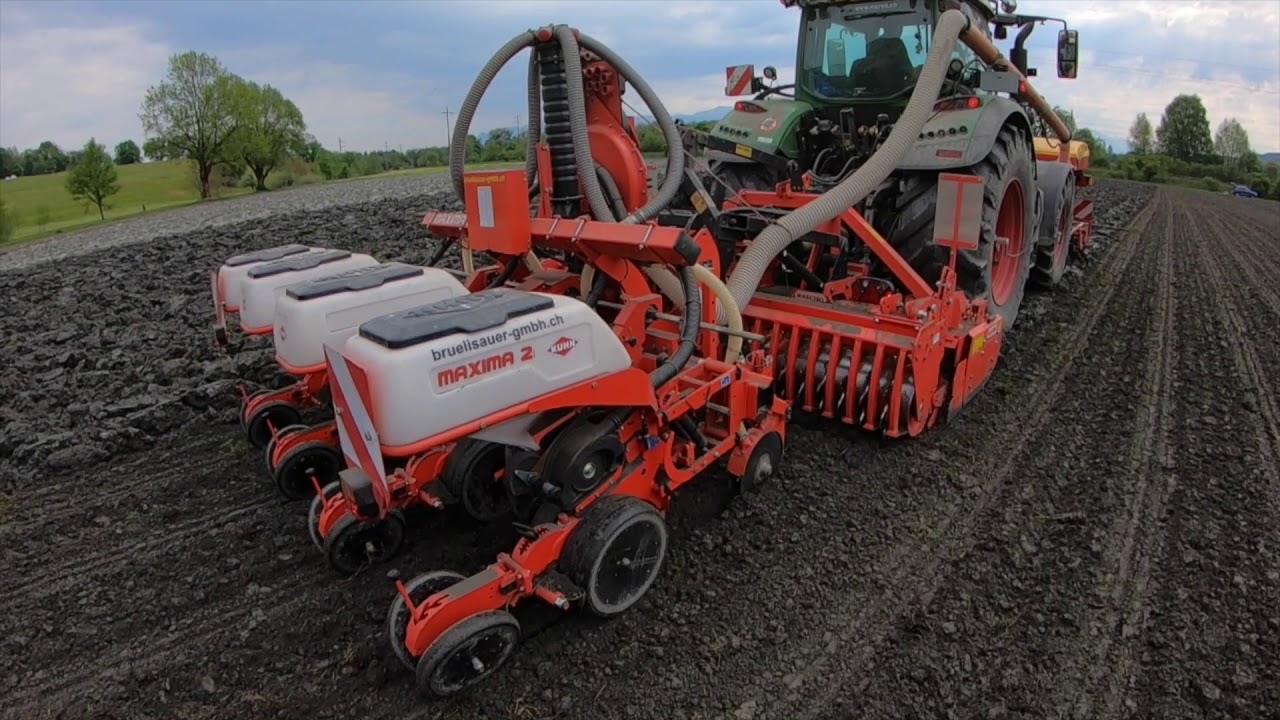 Mais säen / Fendt / Maschio / Kuhn