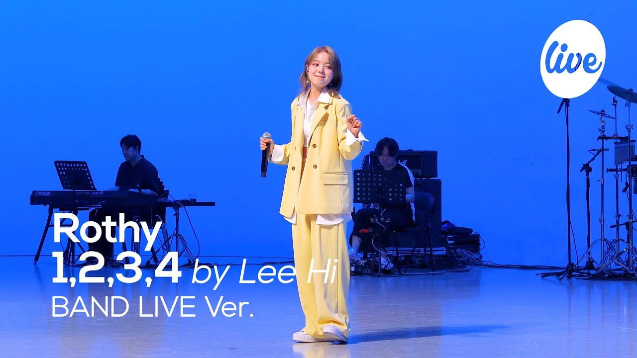 [4K] Rothy - “1,2,3,4 (by Lee Hi)” Band LIVE Concert [it's Live] шоу живой музыки