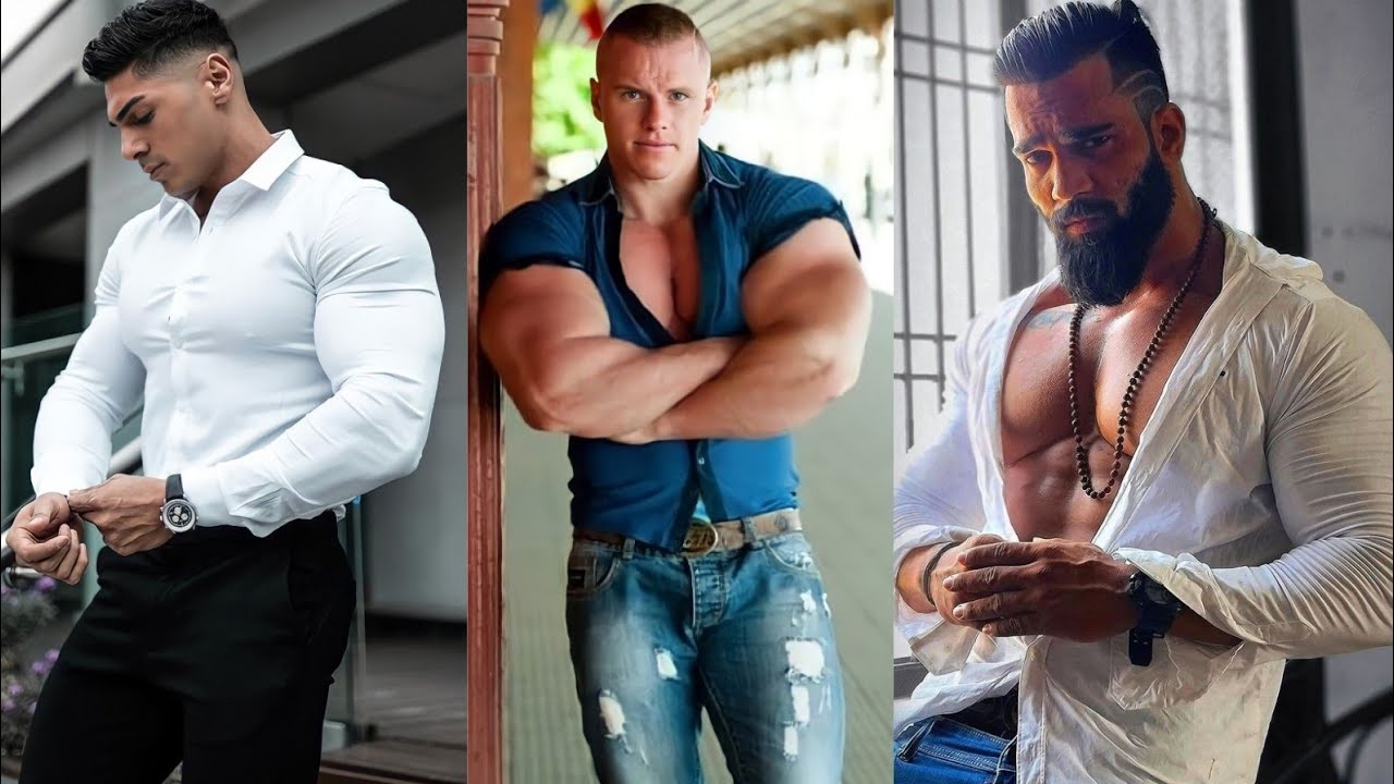 Latest Super Stylish Muscualr Guys Outfits Styles | @ZHFashion