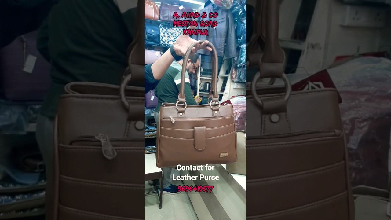 wholesale Leather Purse Shop In Kanpur | Leather Purse Market In Kanpur #leather #kanpur #purse