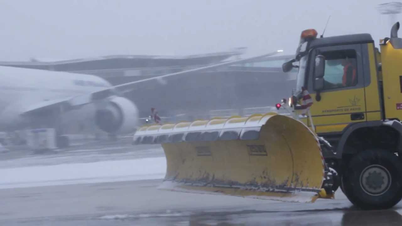 Aéroports de Paris mobilisé face à la neige