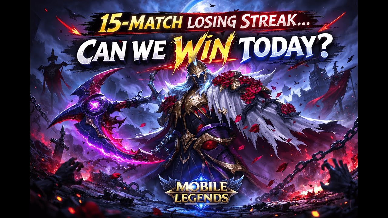 👉 15 MATCH LOSING STREAK 😭 | CAN WE WIN TODAY? 🔥 MLBB LIVE