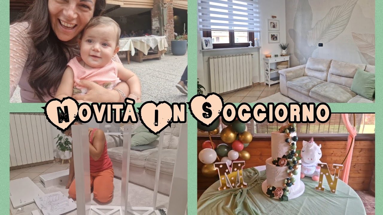 Montiamo insieme il nuovo mobiletto per il soggiorno/Battesimo Noemi❤️