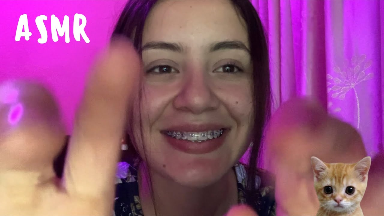 ASMR TOCANDO TU CARA ft QUIPITOS (eating sounds & mouth sounds)