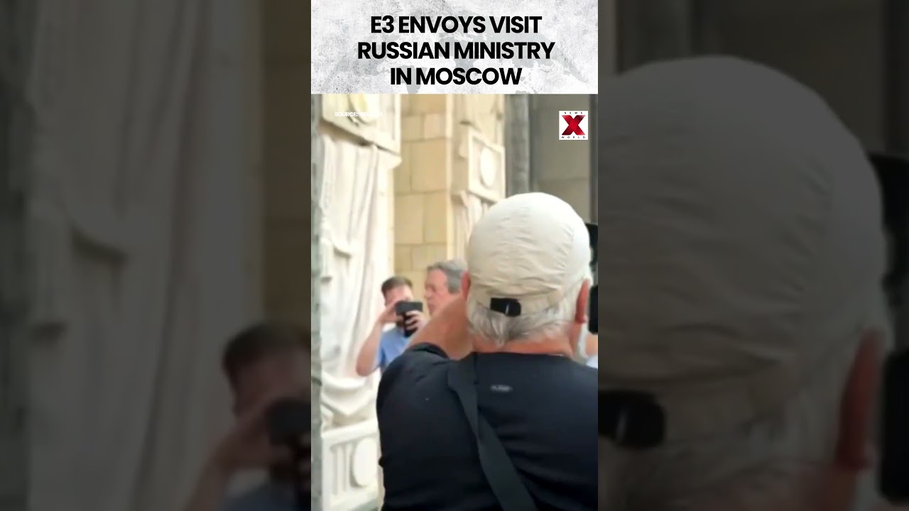 British, French and German Envoys Visit Russian Foreign Ministry | NewsX World