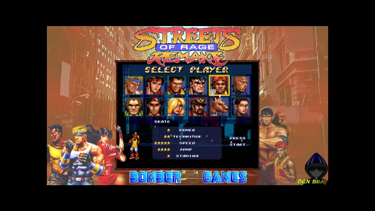 Обзор игры Streets of Rage Remake