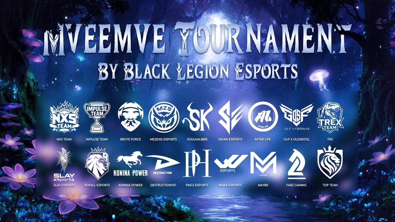 🏆 MVEEMVE TOURNAMENT BY BLACK LEGION  | FINAL STAGE | PUBG MOBILE 🏆