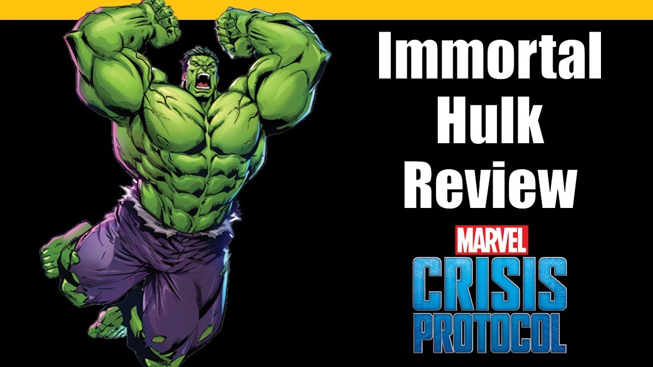 Immortal Hulk Review for Marvel Crisis Protocol