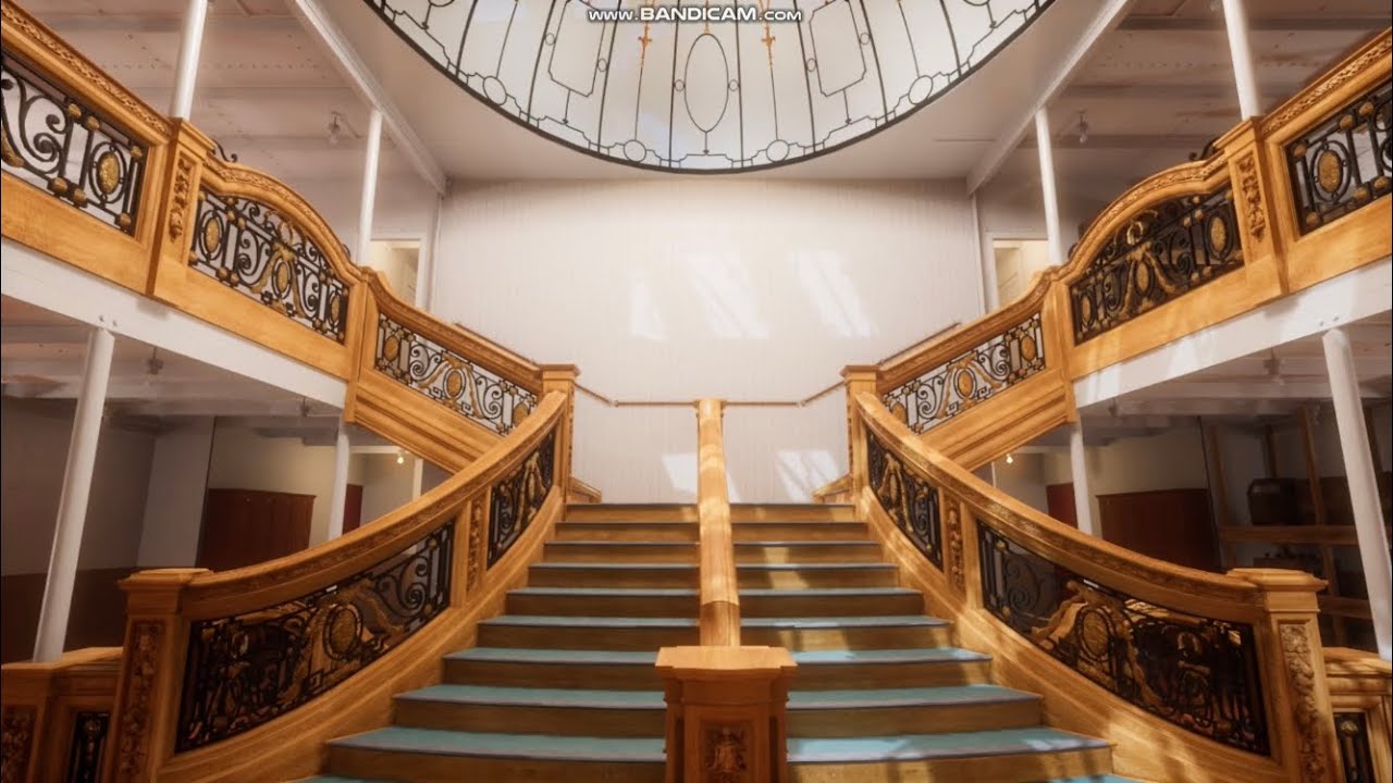 Britannic: Patroness of the Mediterranean | HMHS Forward Grand Staircase