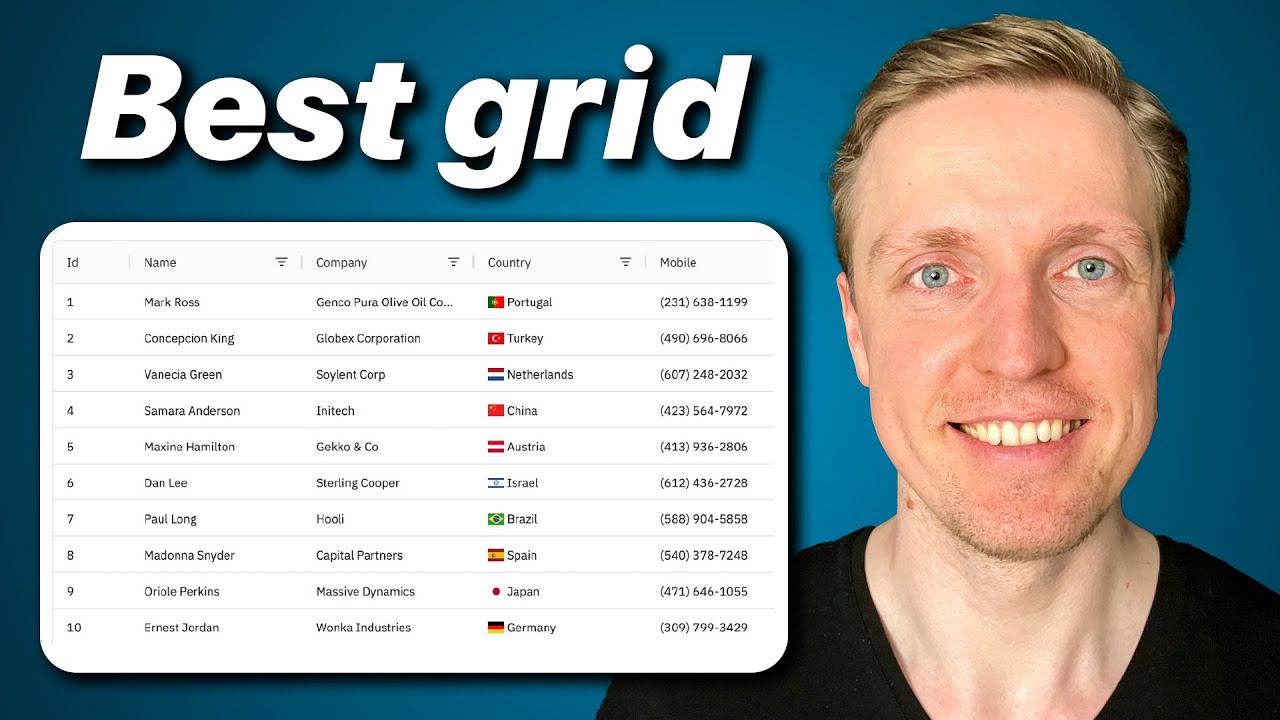AG Grid React TypeScript: полное руководство для начинающих