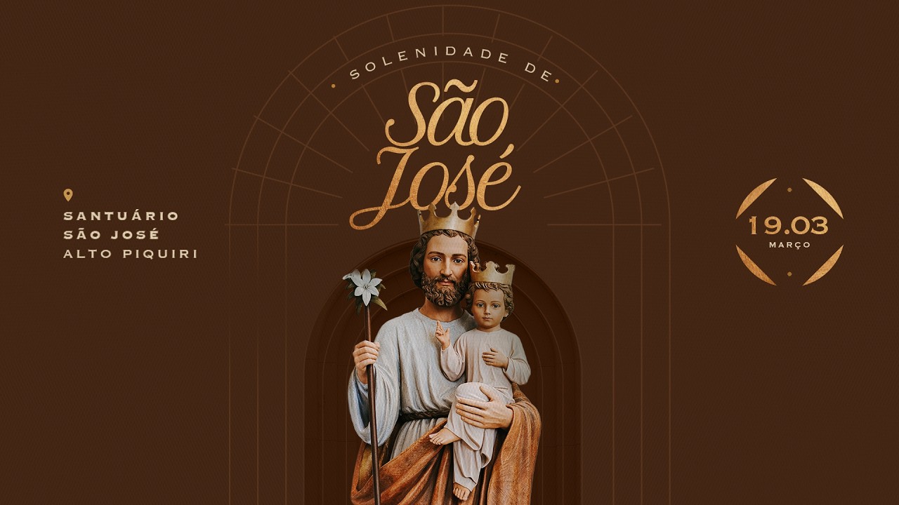 Solenidade de São José, Esposo da Virgem Maria - Santuário São José de Alto Piquiri 19/03/2026
