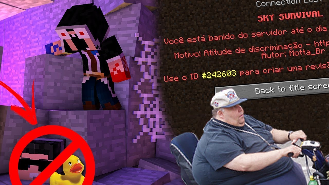 ZUEIRA COM O NERD, YOUTUBER BANIDO AO VIVO E  INVADINDO A TOP !