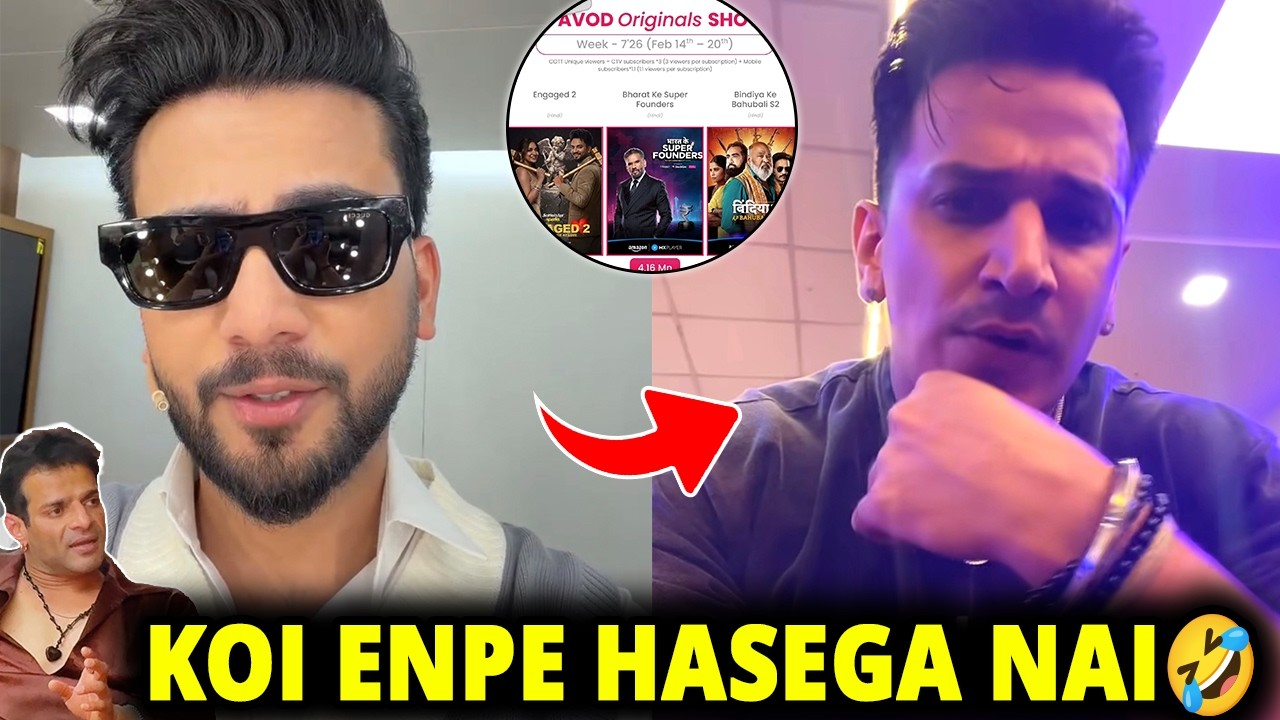 OMG🤯- Elvish Yadav Completly Destroys Prince Narula - Karan Patel Big Statement