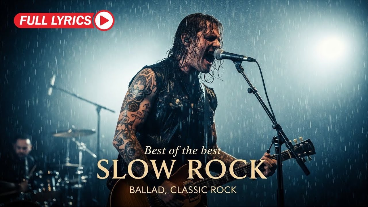 Emotional Rock Evenings 🎸 Relaxing Slow Rock Ballads Playlist