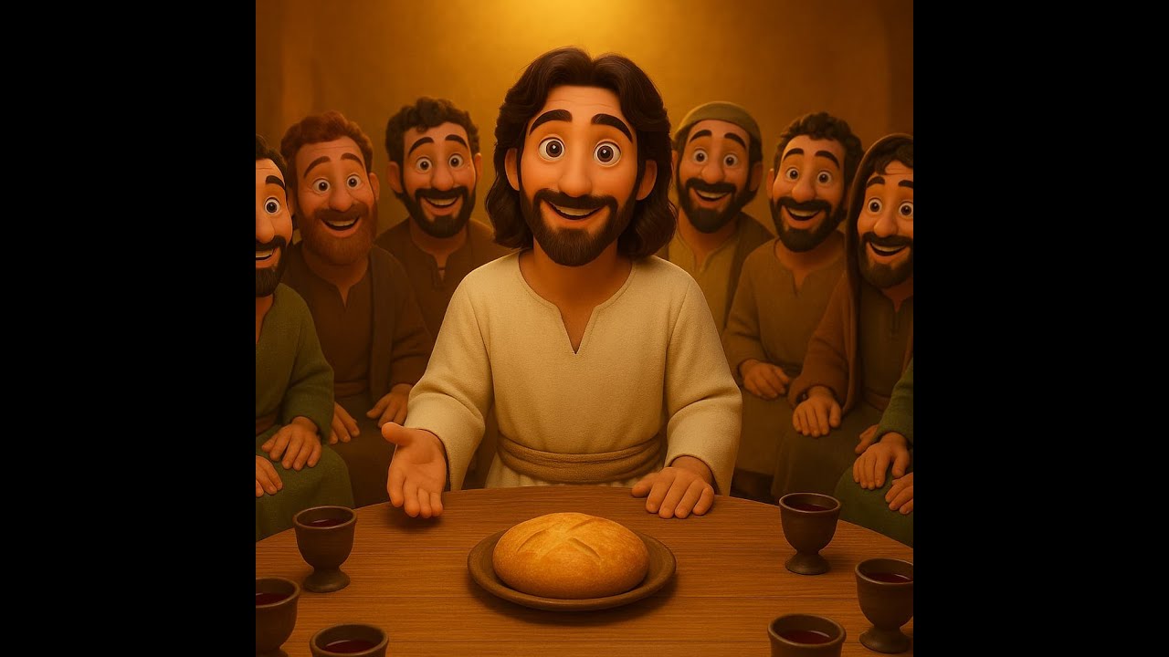 La Última Cena de Jesús | Historia Bíblica Animada para Niños y Familias (Video Cristiano)