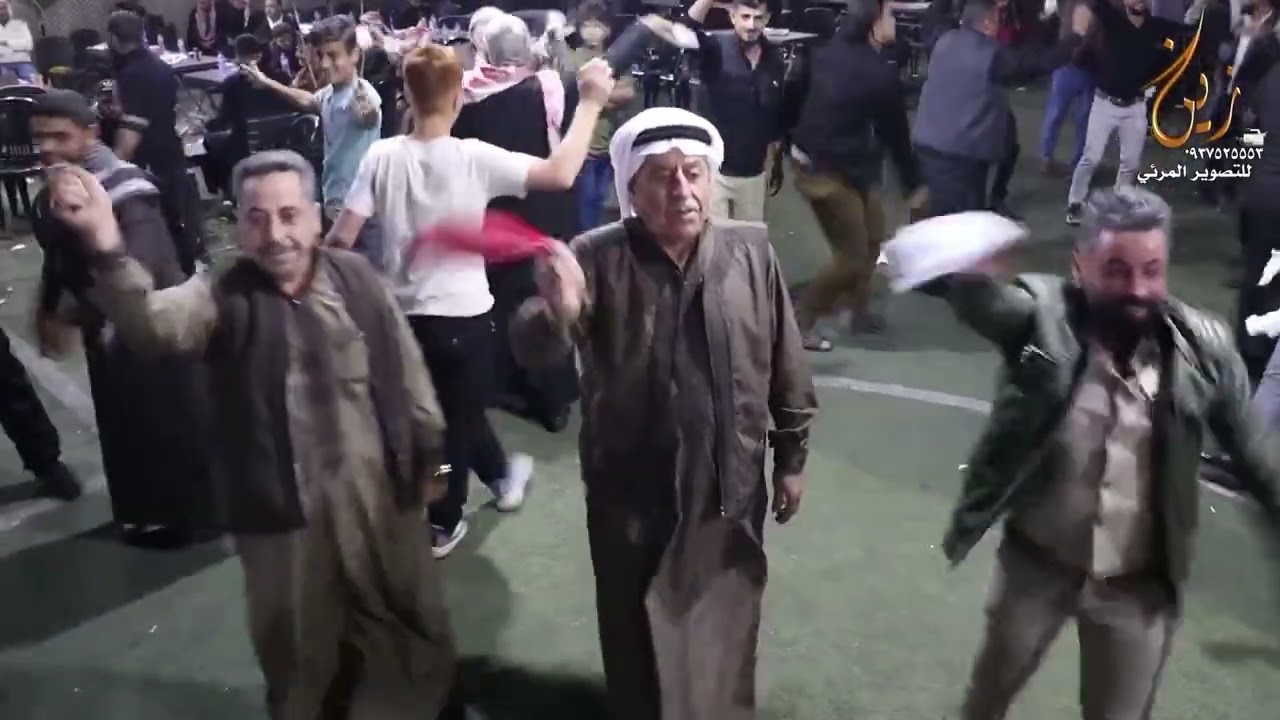 الفنان علي ابراهيم مع فيديو الزين افراح اهالي قرية حتان آل دكدك حفل زفاف العريس محمد دكدك. ج4