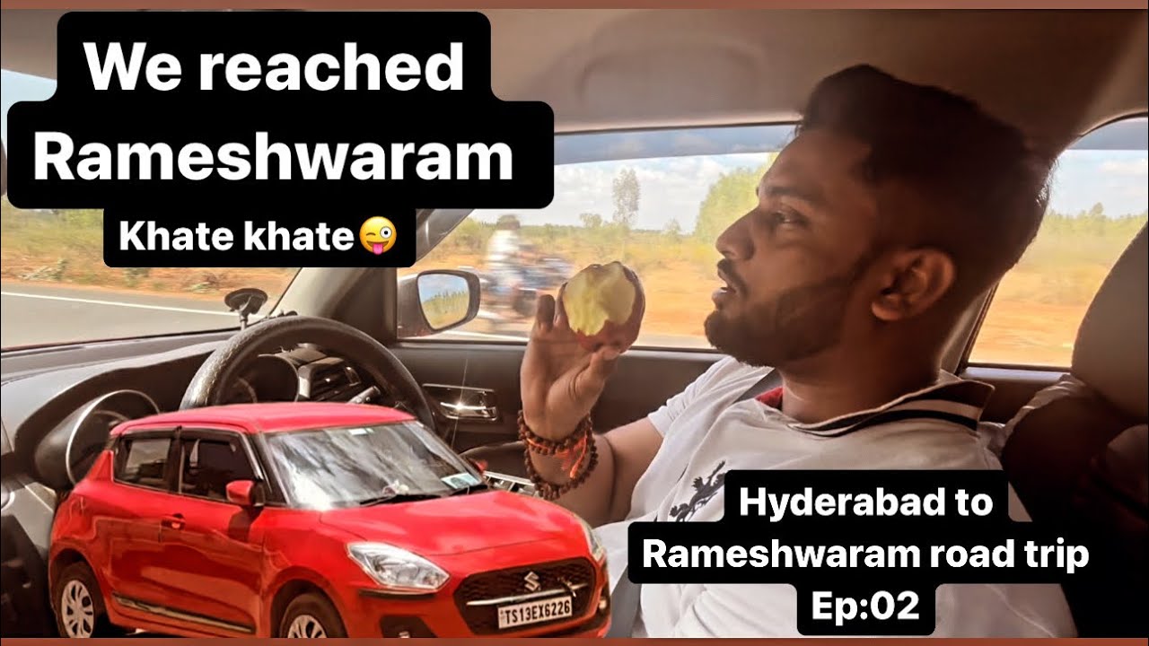 Rameshwaram🕉️ agaye non stop 1100Km in Swift😘|| Jai Shree Ram….🏹