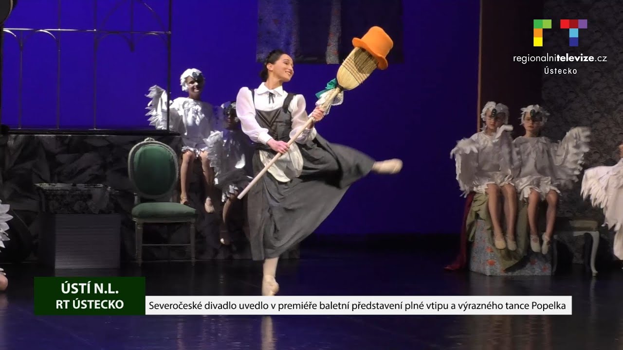 ÚSTÍ N.L. Severočeské divadlo uvedlo v premiéře baletní představení Popelka