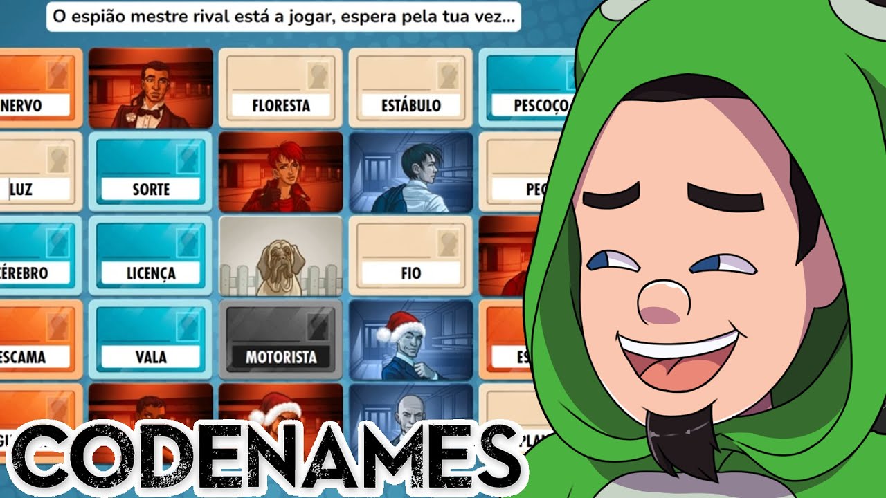 GUINAS JOGA CODENAMES AO VIVO!! - COM THE GRUPO (#1)