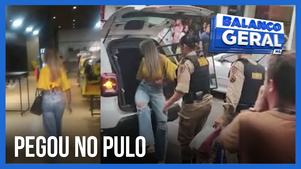 PEGOU NO PULO: Funcionária flagrou cliente colocando peças de roupa na bolsa | Balanço Geral