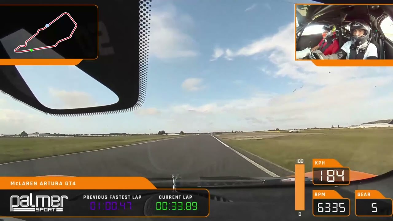 McLaren Artura GT4 at palmersport
