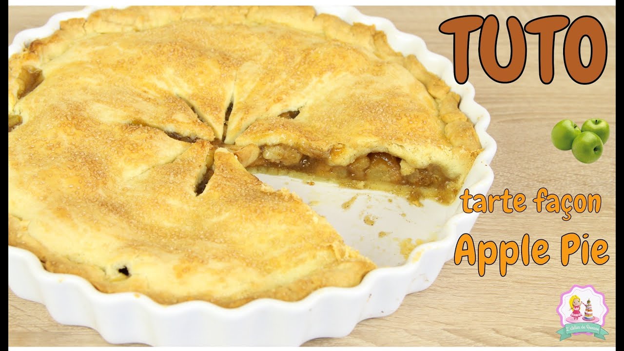 ♡• RECETTE TARTE AUX POMMES - APPLE PIE - RAPIDE ET FACILE •♡