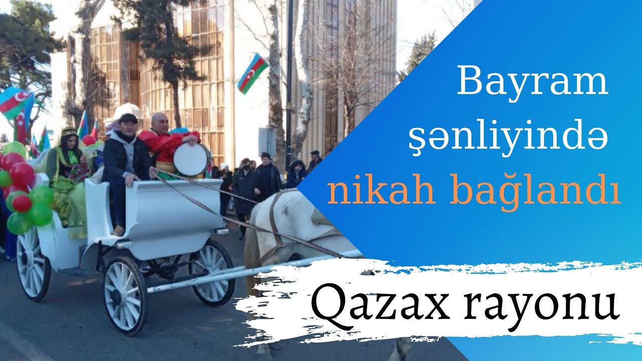 Qazaxlılar bayramı belə qeyd etdilər / Qərb Xəbər